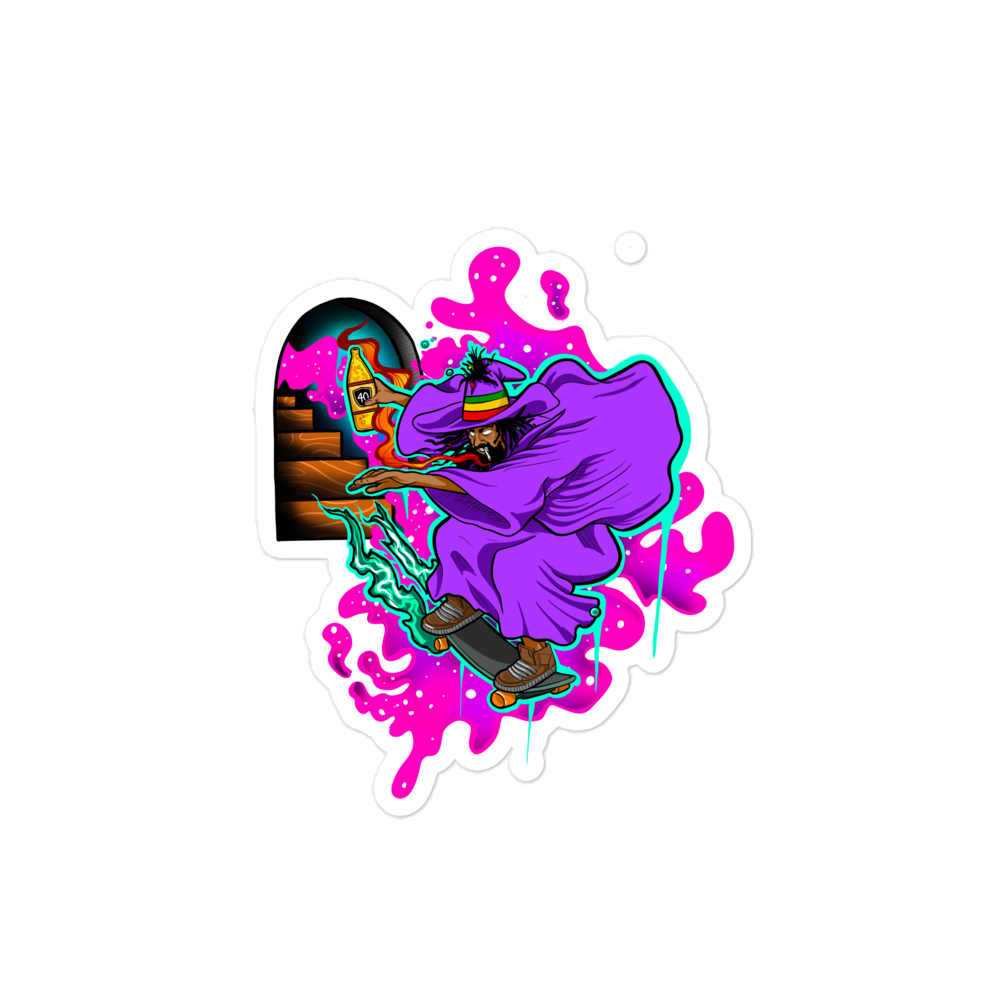 Bubble-free stickers